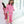 Pink Rainbow Sequin Set