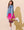 Shimmer Sequin Skirt- Pink