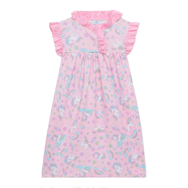 Enchanted Unicorns Flutters Nightdress- Pink