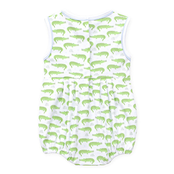 Bayou Baby Print Bubble- Light Blue