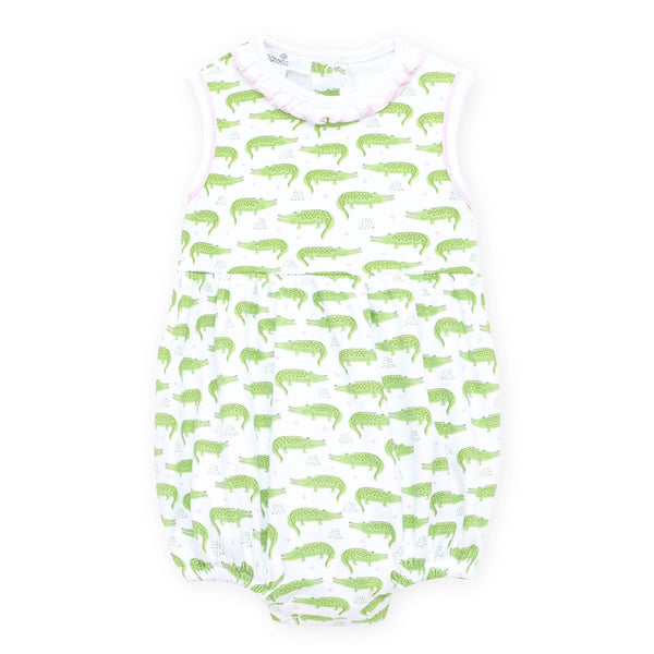 Bayou Baby Print Bubble- Pink