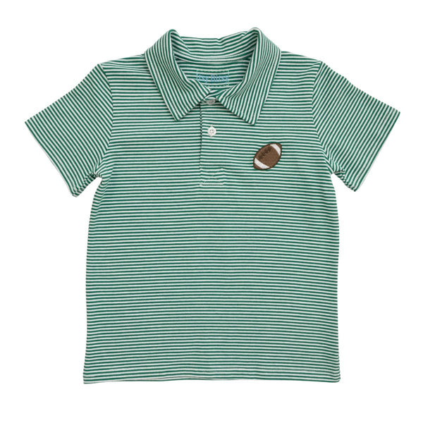 Football Polo- Green