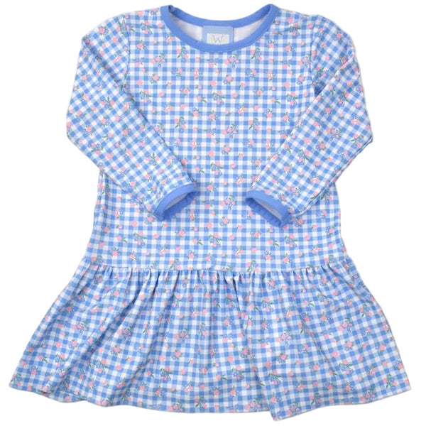 Checks & Flowers Dress