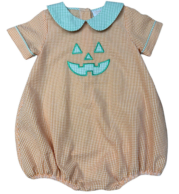 Sweet Jack-O'-Lantern Collared Bubble