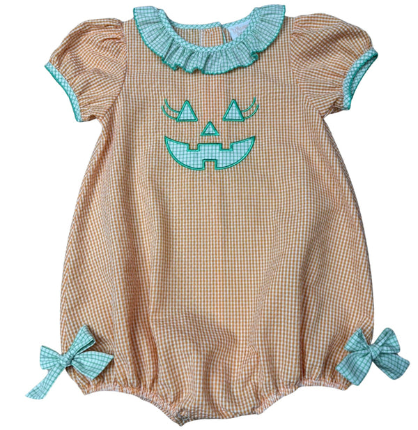 Sweet Jack-O'-Lantern Ruffle Bubble