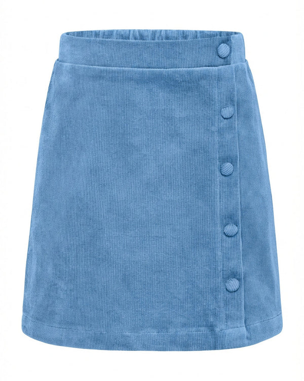 Reese Skirt- Glacier Blue Cord
