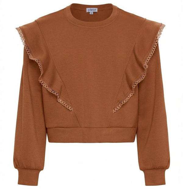 Livvy Sweatshirt- Toffee