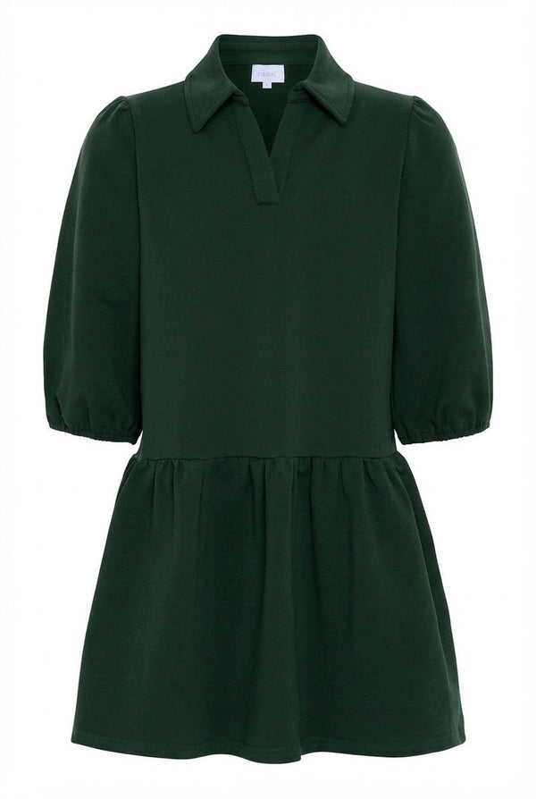 Sibley Sweatshirt Dress- Hunter
