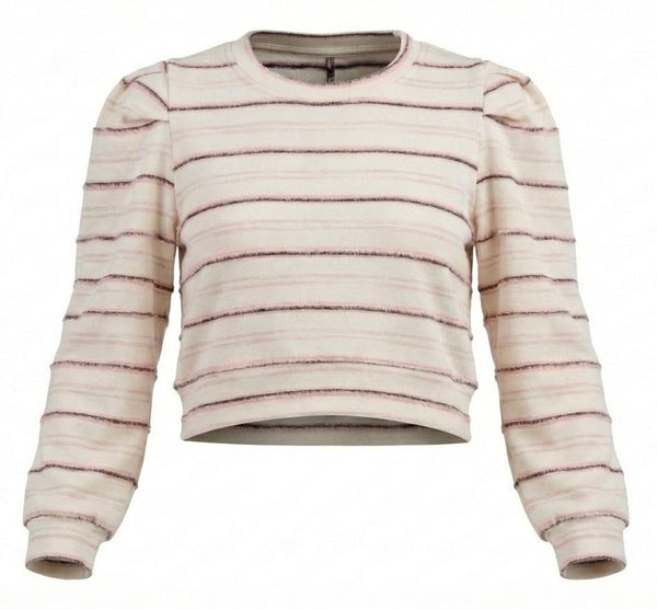 Peyton Top- Blush Stripe