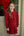 Peyton Top- Red Velour