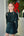 Libba Skirt- Dark Green Velour