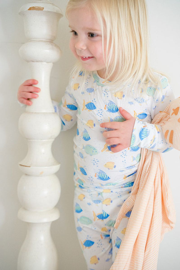 School Of Fish 2 Piece Pajama Set