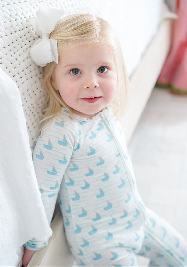 Sailboats Sleep Romper