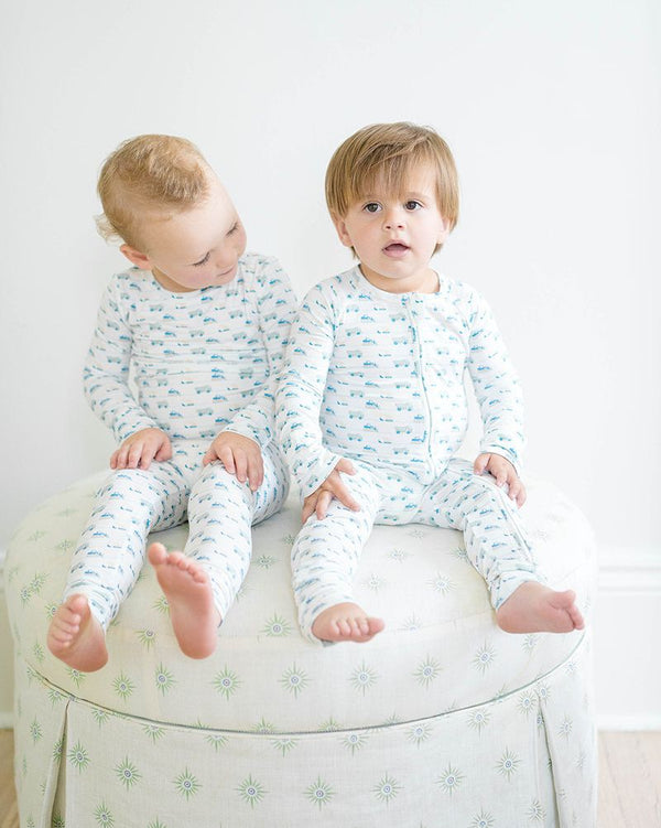 Construction Zone Sleep Romper