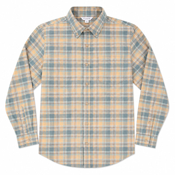 Pierfront Buttondown- Falls Plaid