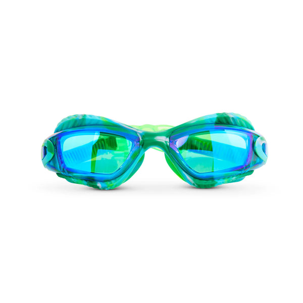 Time to Explore Swim Goggles- Blue Splash