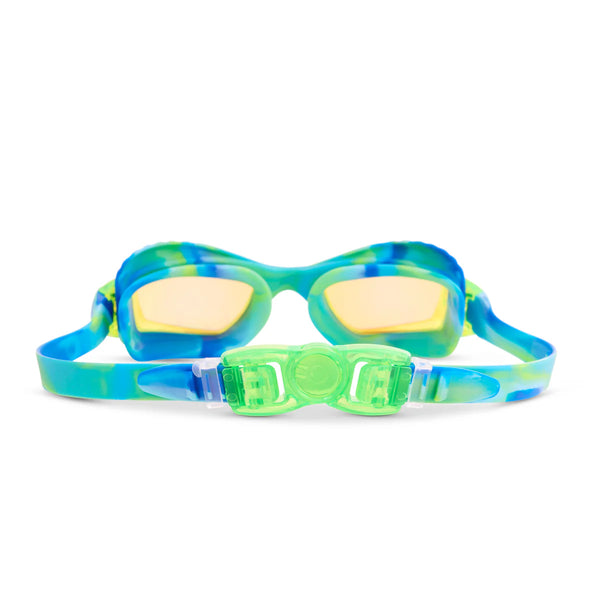 Time to Explore Swim Goggles- Green Oasis