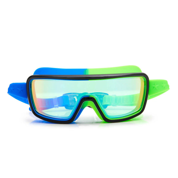 Prismatic Swim Goggles- Cyborg Cyan