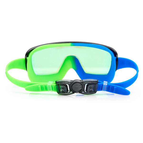 Prismatic Swim Goggles- Cyborg Cyan