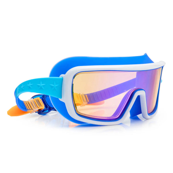 Prismatic Swim Goggles- Nanobot Navy