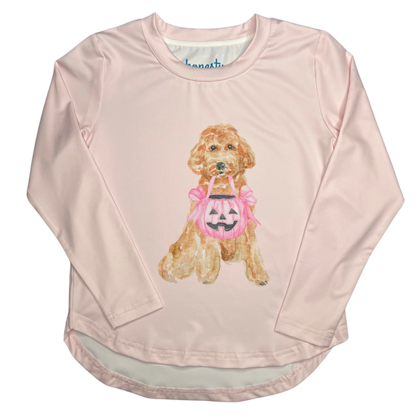 LS Tee- Halloween Pup