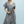Floral Belted Dress- Teal/Mocha