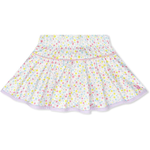 Quinn Skort- Sunny Day Floral, Cotton Candy Pink