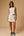 Kailee Terry Knit Tennis Skort Set- White Melange