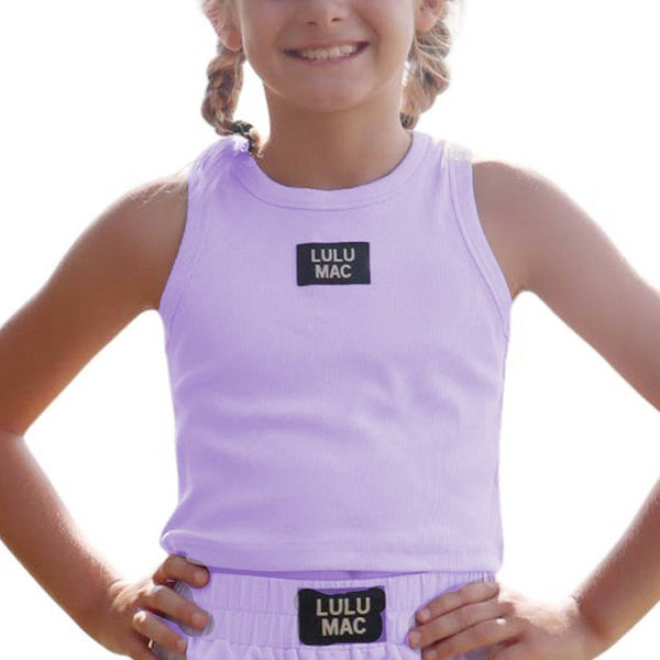 Lavender Solid Tank