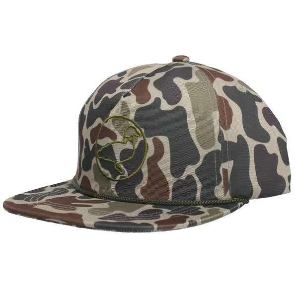 Sportsman Rope Hat Vintage Camo