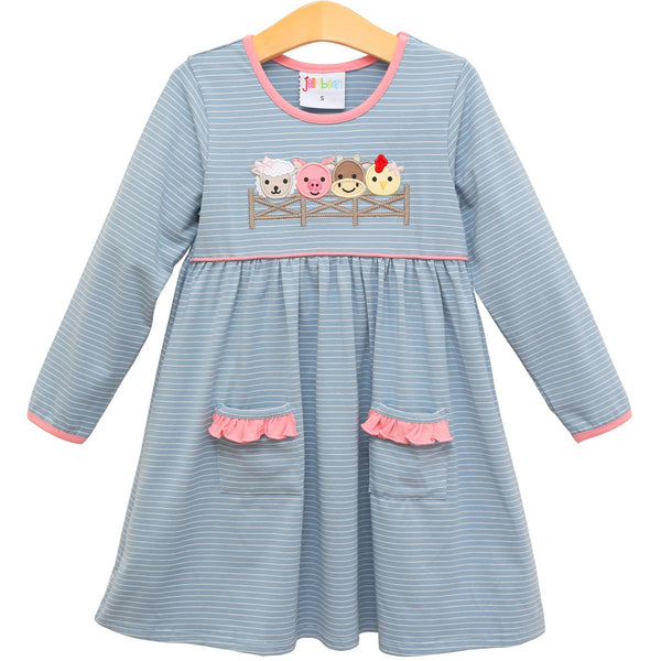 Farm Friends Pocket Dress