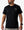 Short Sleeve Tee- Proverbs 27:17- Black- (MEN'S)