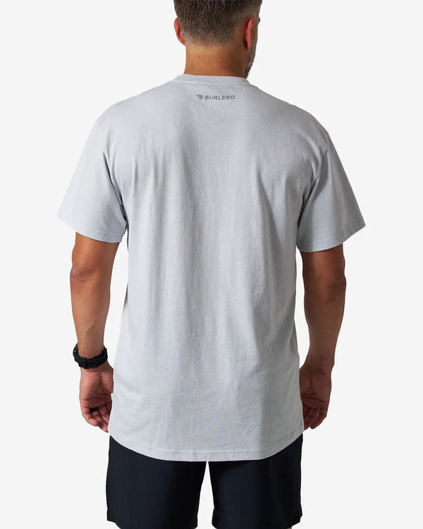Vintage Washed Tee- Pray- Light Grey- (MEN'S)