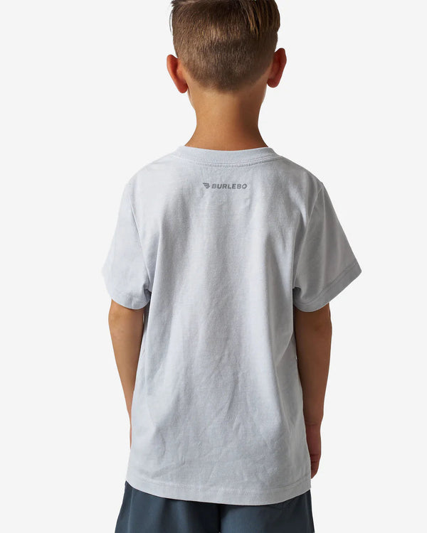 Youth Vintage Washed Tee- Pray- Light Grey