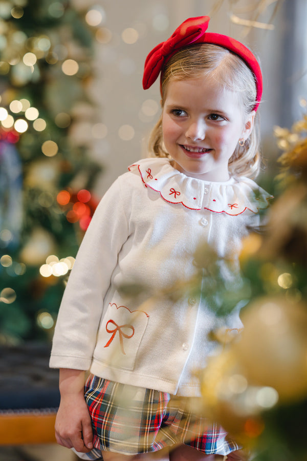 Let it Snow Bows Cardigan