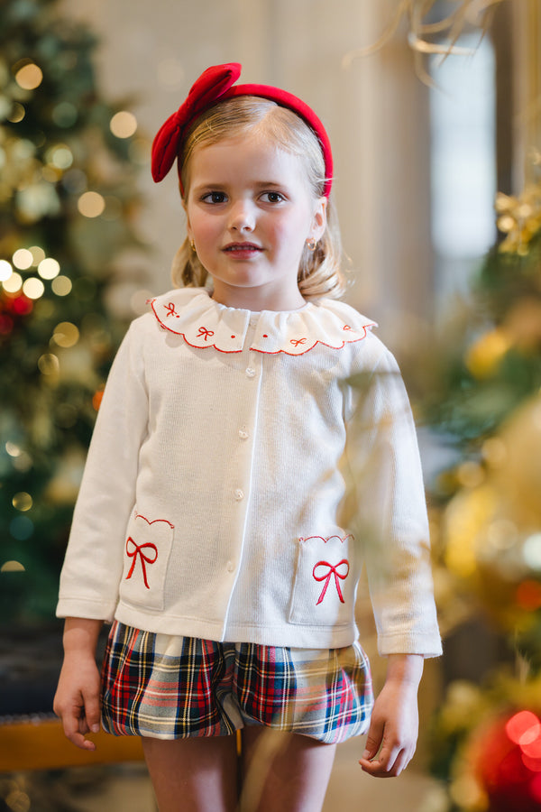 Let it Snow Bows Cardigan