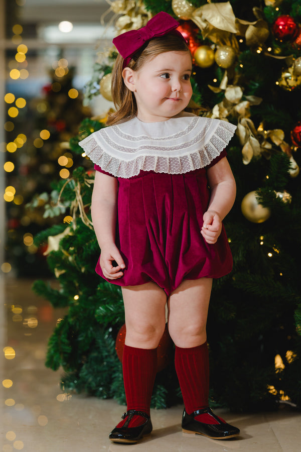 Aubergine Velvet Bubble