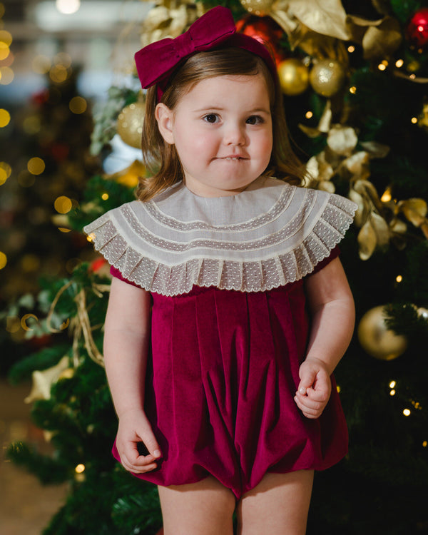 Aubergine Velvet Bubble