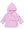Fleece Jacket Wrap Close- Light Pink