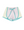 Elise Short- Cotton Candy Pink, Sunshine Yellow Ministripe, Totally Turquoise