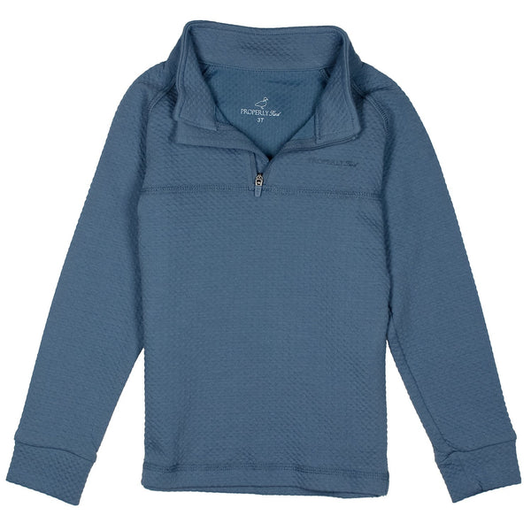 Palmetto Pullover- Denim