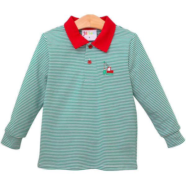 Christmas Crane Polo