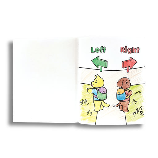 Color-in Book- My First Opposites