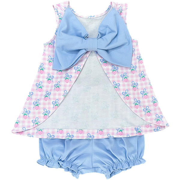 Berry Special Knit Bloomer/Banded Short Set