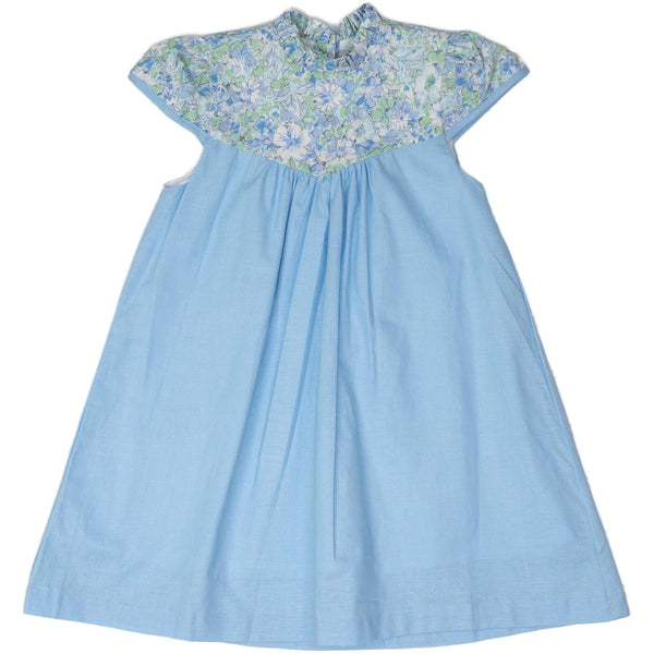Ophelia Blue Floral Dress
