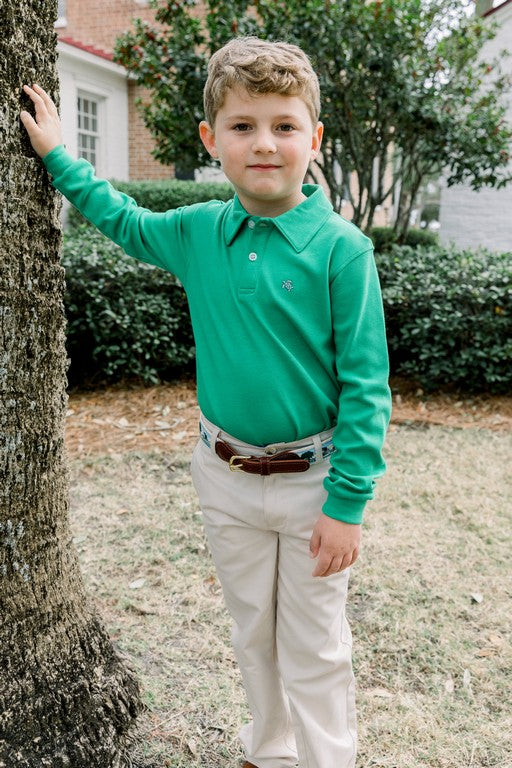 Harry L/S Polo-Kelly