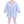 Audrey Pant Set - Light Blue Stripe/Pink