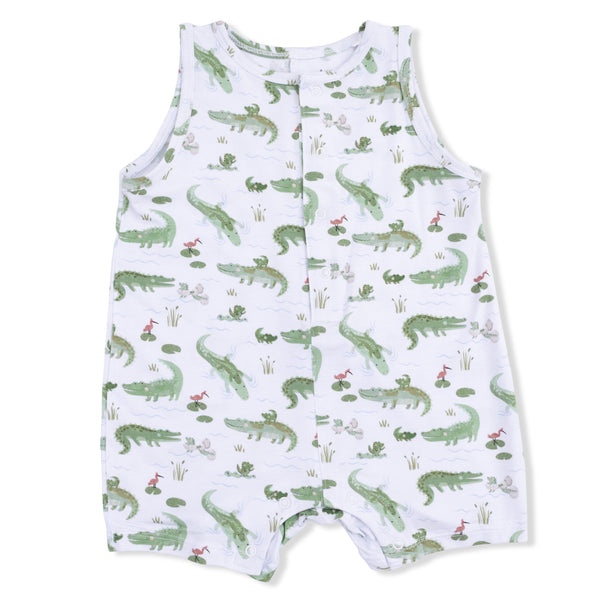 Crayon Alligators Romper