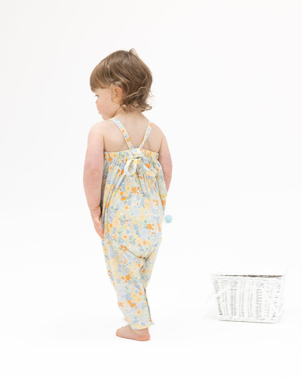 Georgia Floral Tie Back Romper