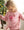 Pink Candy Cane Rollneck Sweater